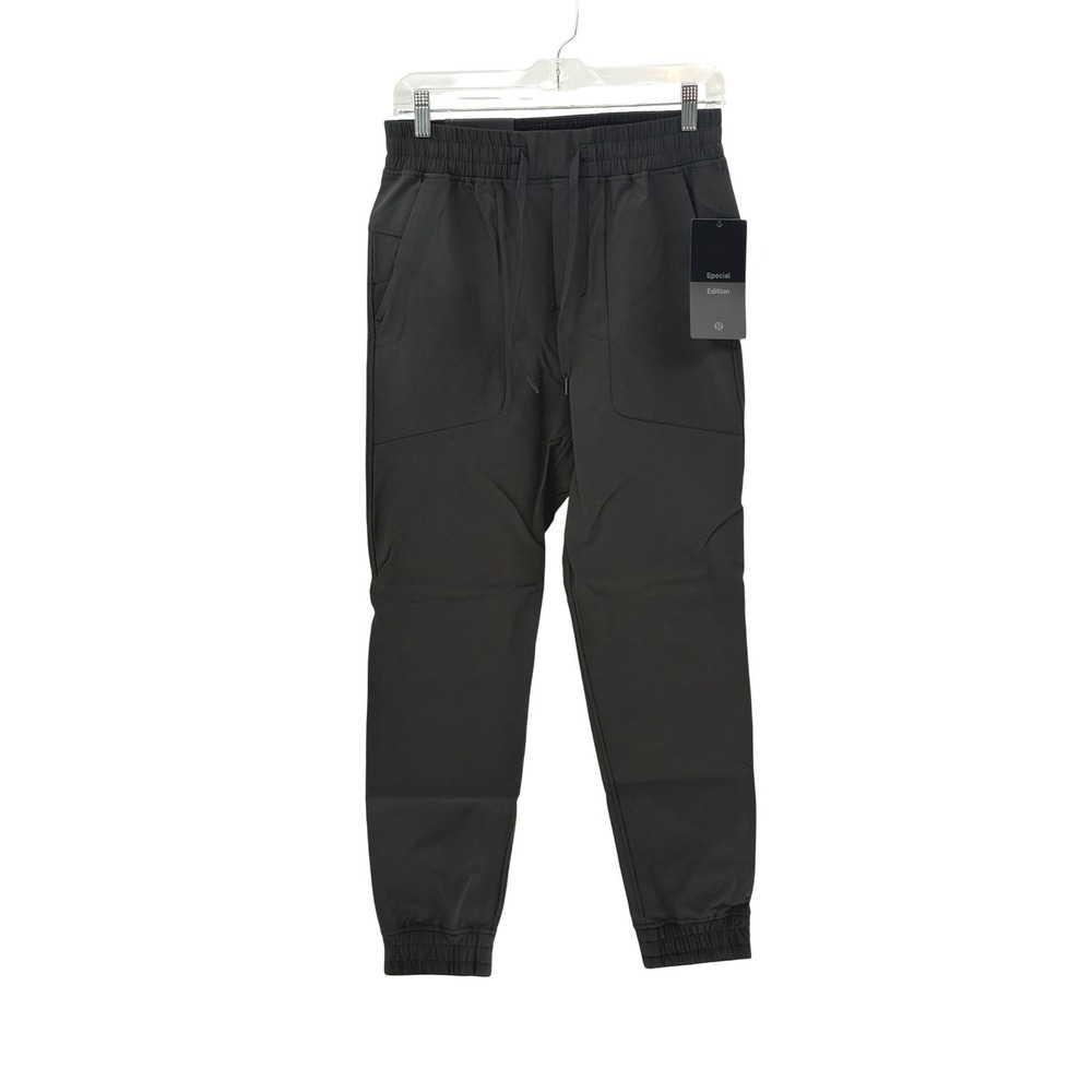 New Lululemon ABC Wool Blend Jogger Textured Men Size Small 28" Inseam Black